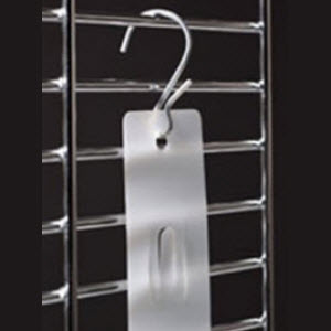 Double Merchandising Strip w/S-Hooks